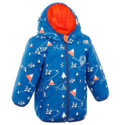 Veste de ski / luge bébé WARM reverse orange