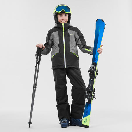 Штани дитячі PNF 900 для лижного спорту чорні