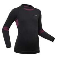 underställströja BL 580 I-Soft Junior svart/rosa Populärt - tröja BL SKI 580 I-Soft jr WEDZE - Underställ