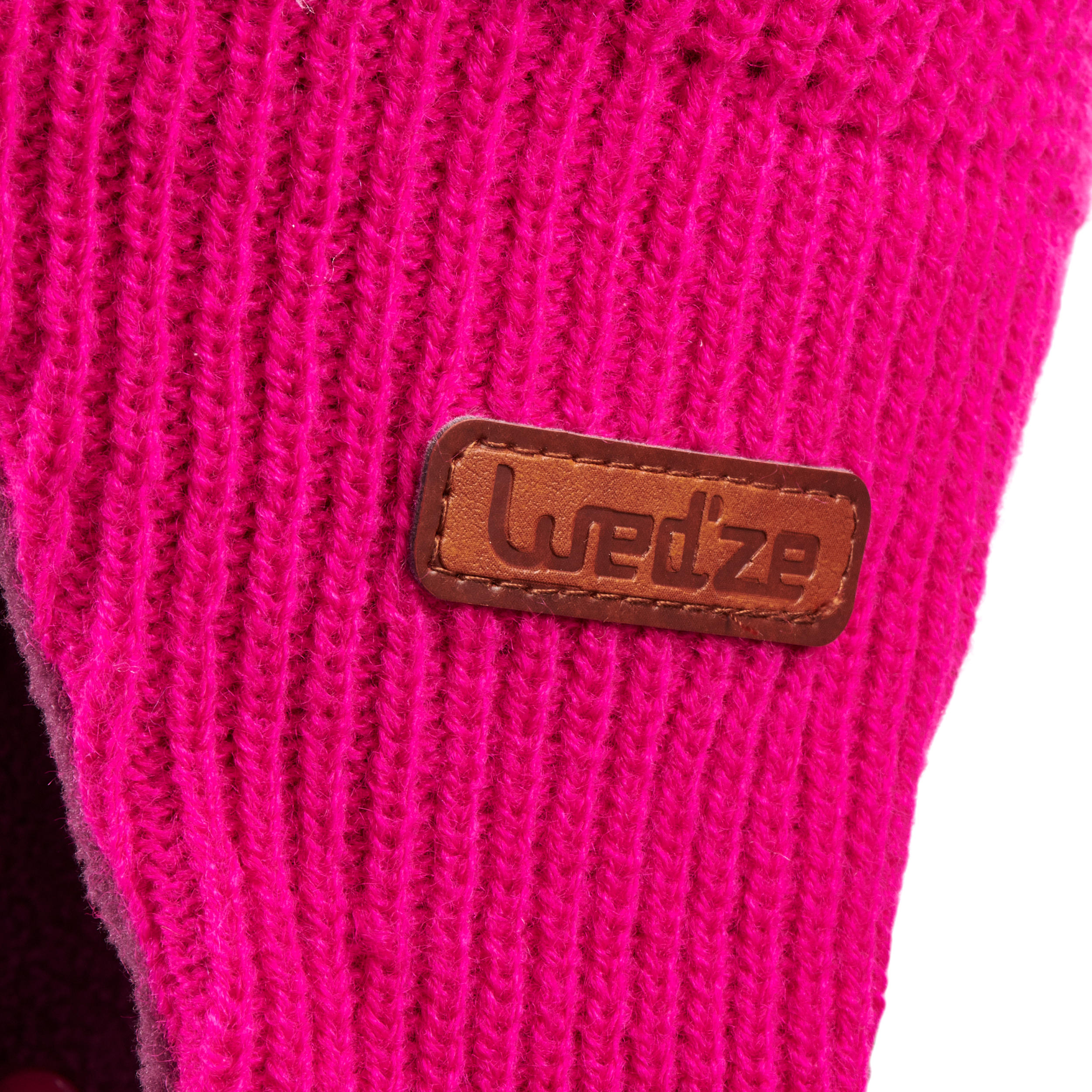 Babies' Ski/Sledge Hat Warm - pink 6/9