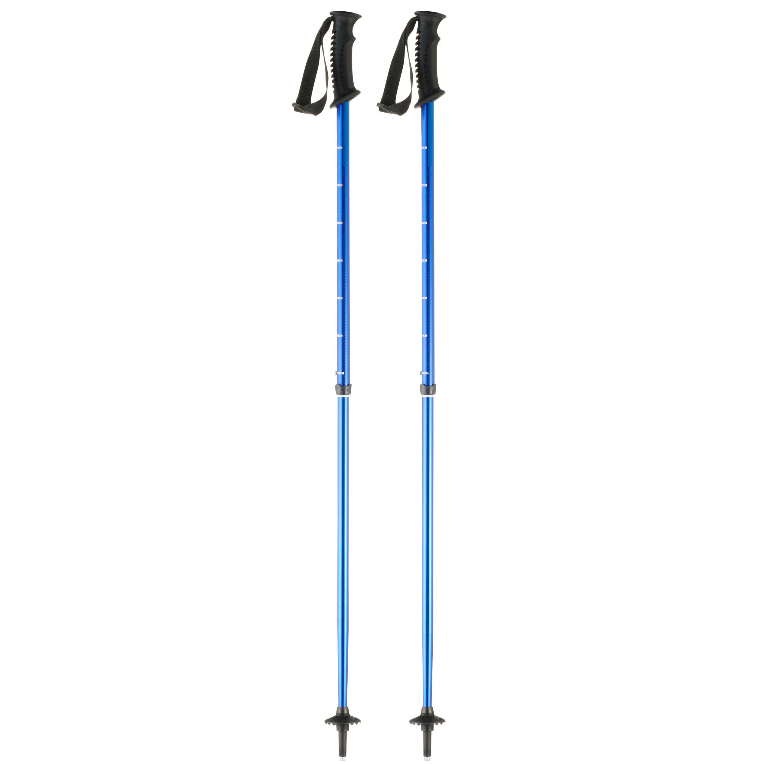 Kids' Push Pin Ski Poles - Blue - WEDZE