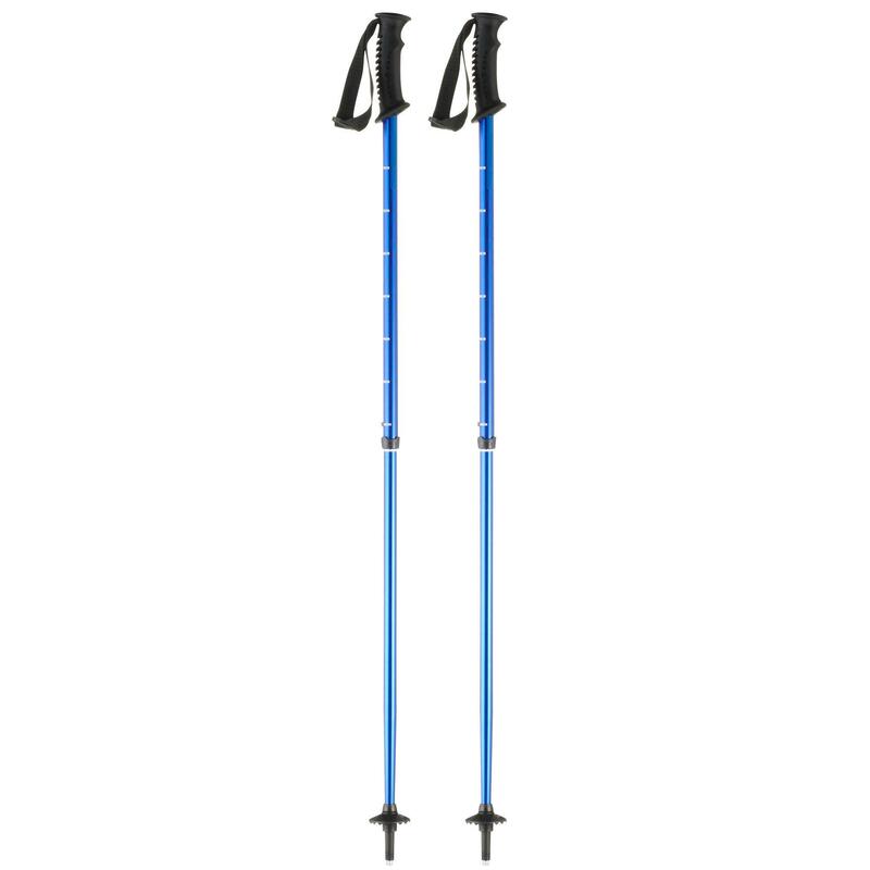 Children's Push Pin Ski Poles - Blue