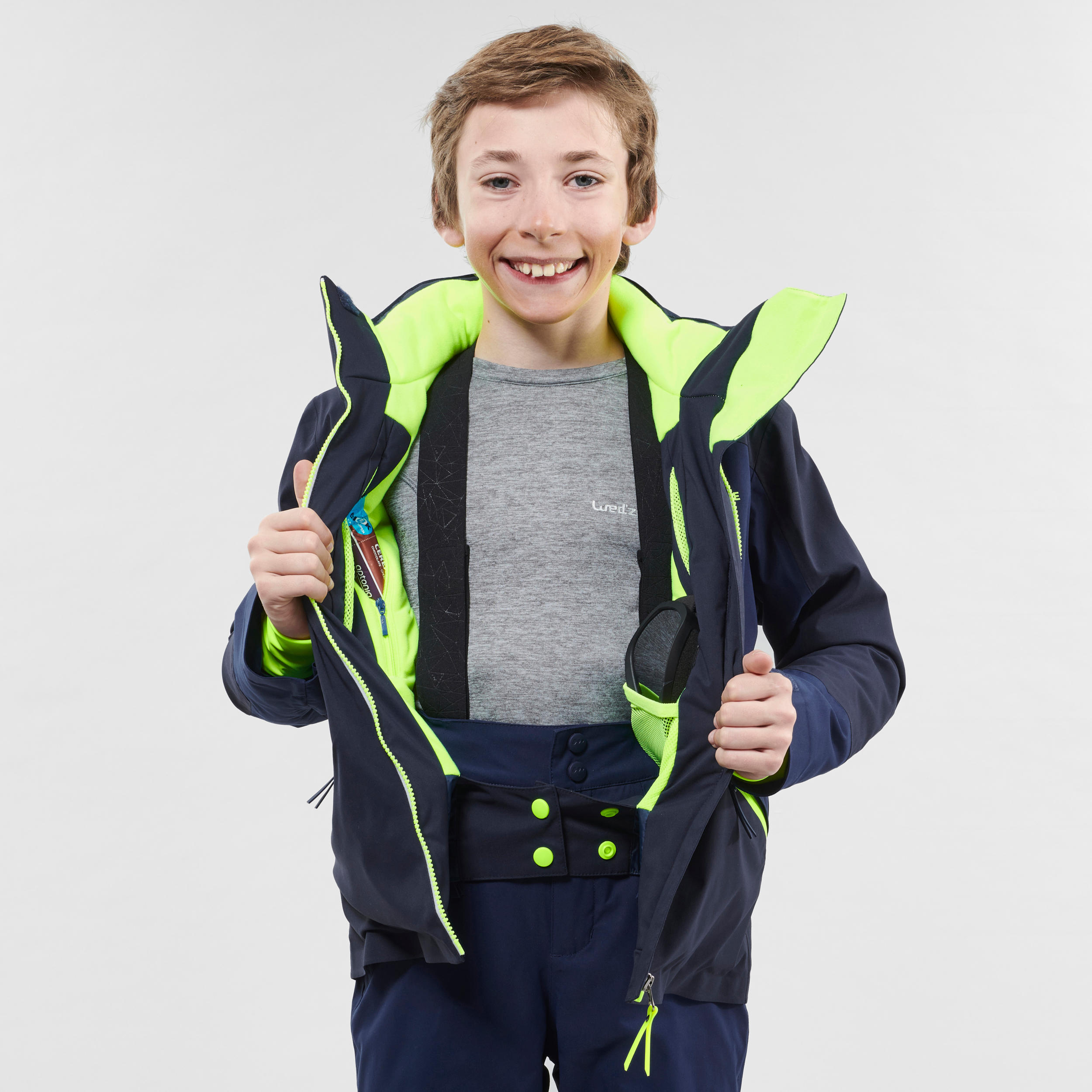 Manteau de ski enfant – 900 bleu - WEDZE