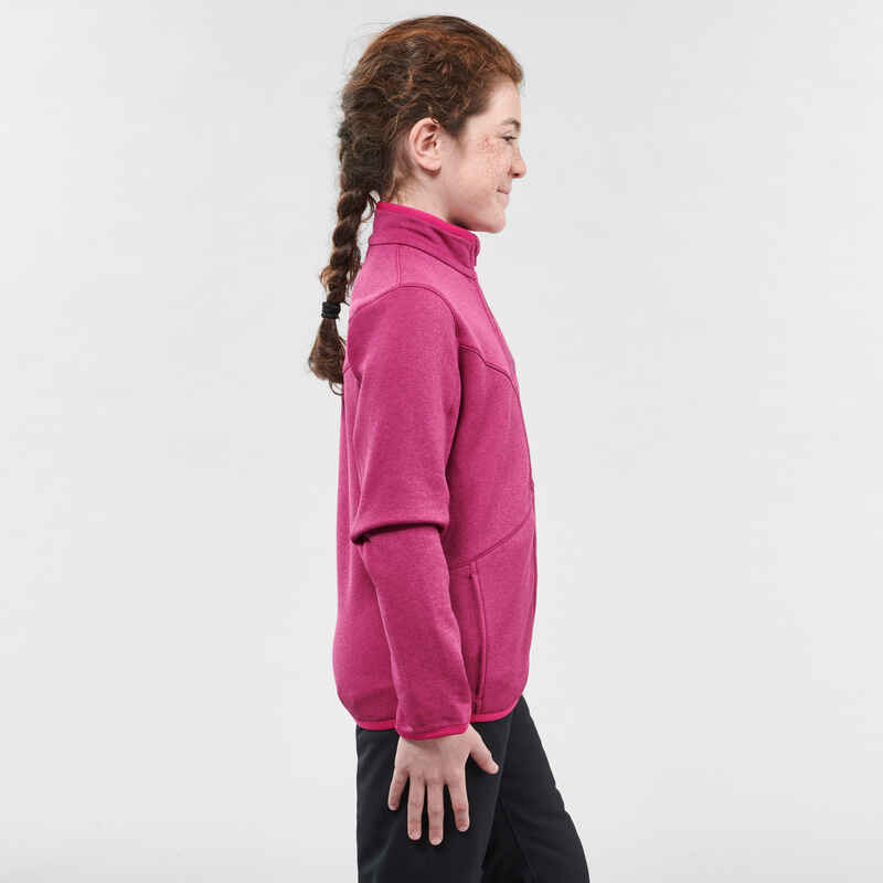 Unterziehjacke Ski 900 Kinder rosa Unterziehjacke Ski 900 Kinder rosa