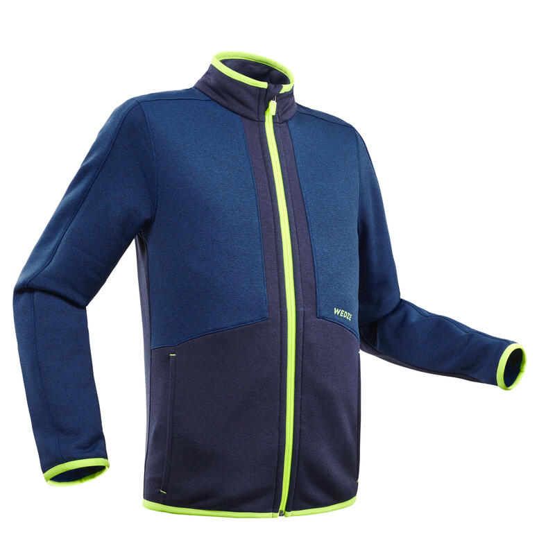 Chaqueta térmica de esquí y nieve Niños Wedze SKI-P Pull 900 azul