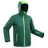 KIDS' SKI JACKET 500 - GREEN