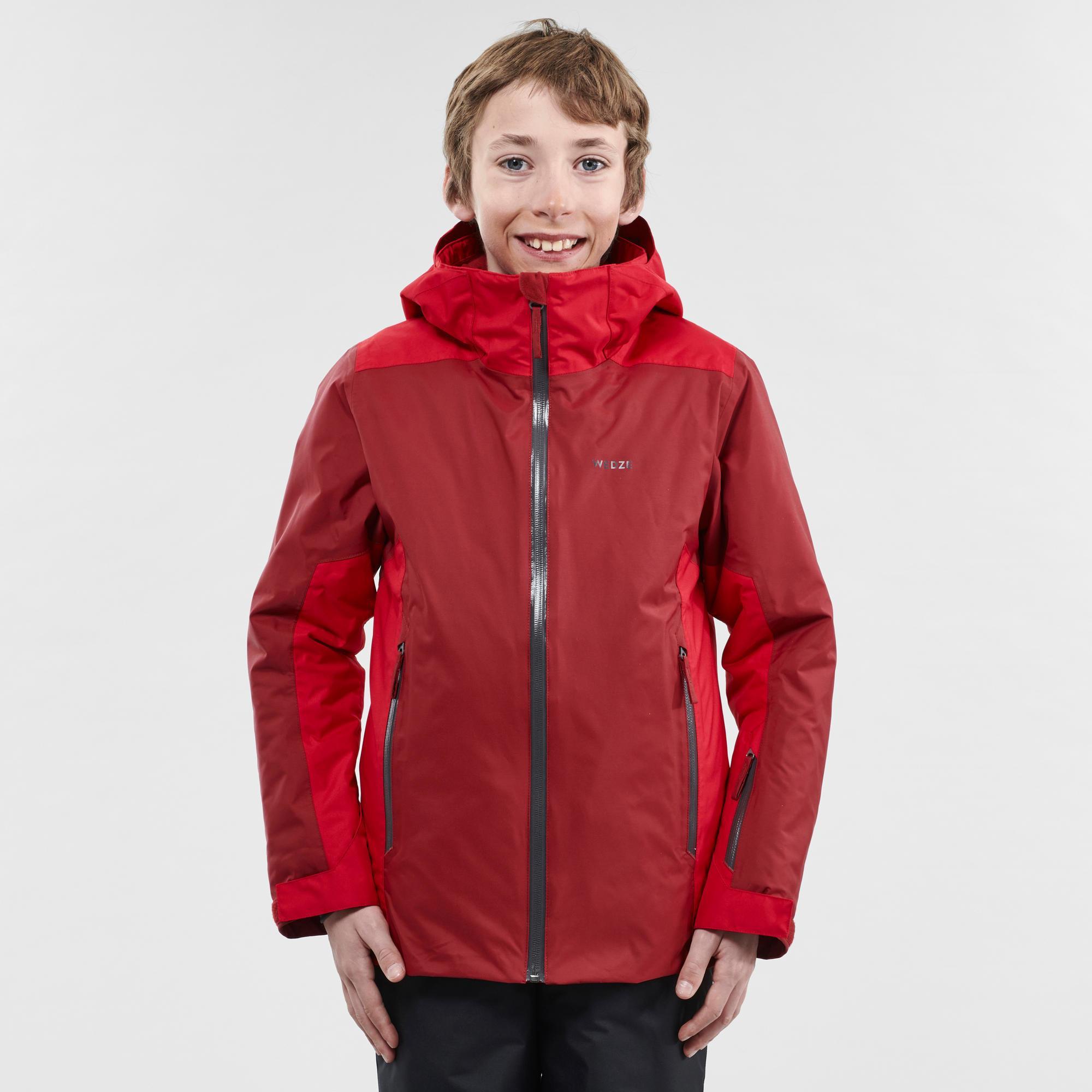 GIACCA SCI BAMBINO 500 rossa e wedze WEDZE | DECATHLON