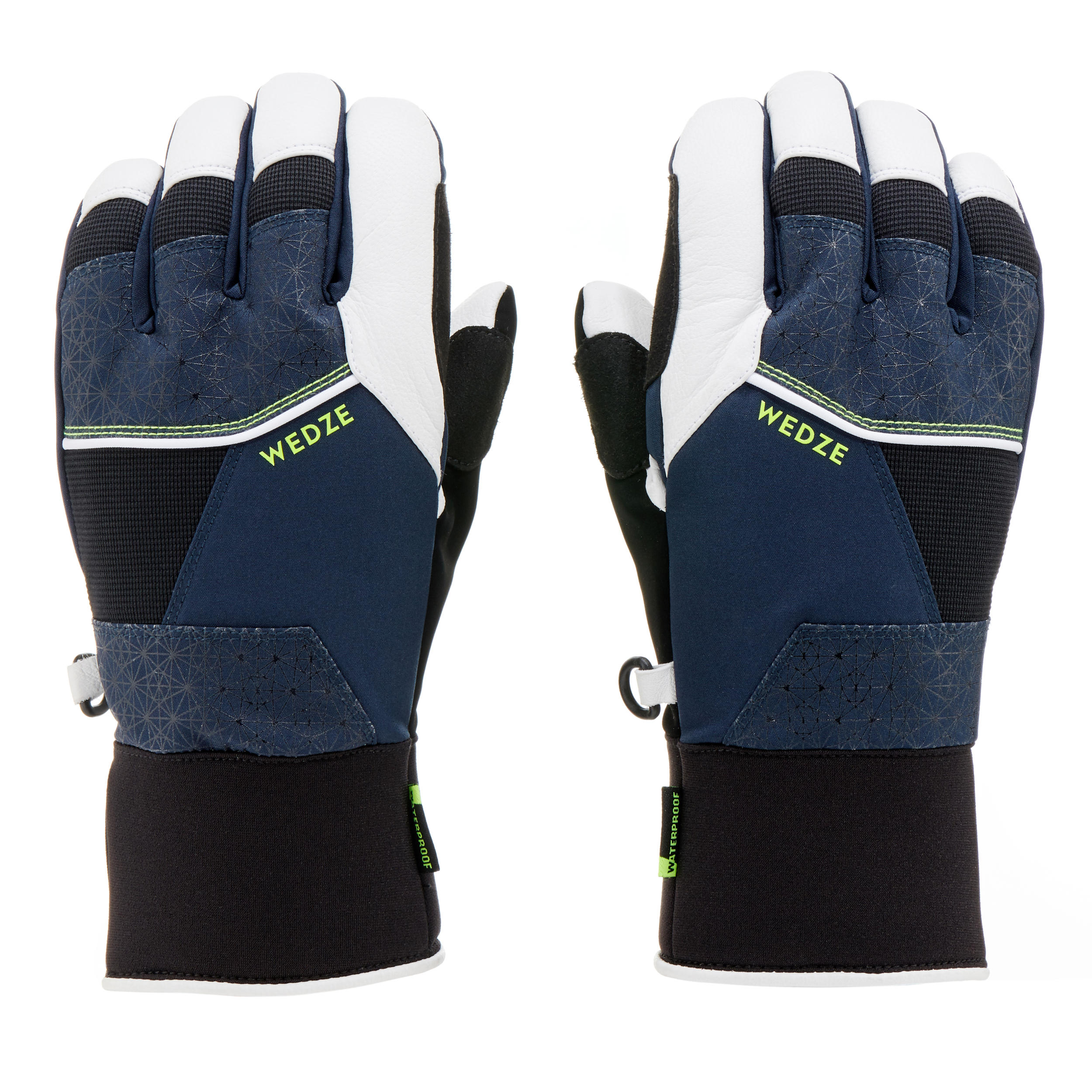 Children's Ski Gloves - Navy 3/6