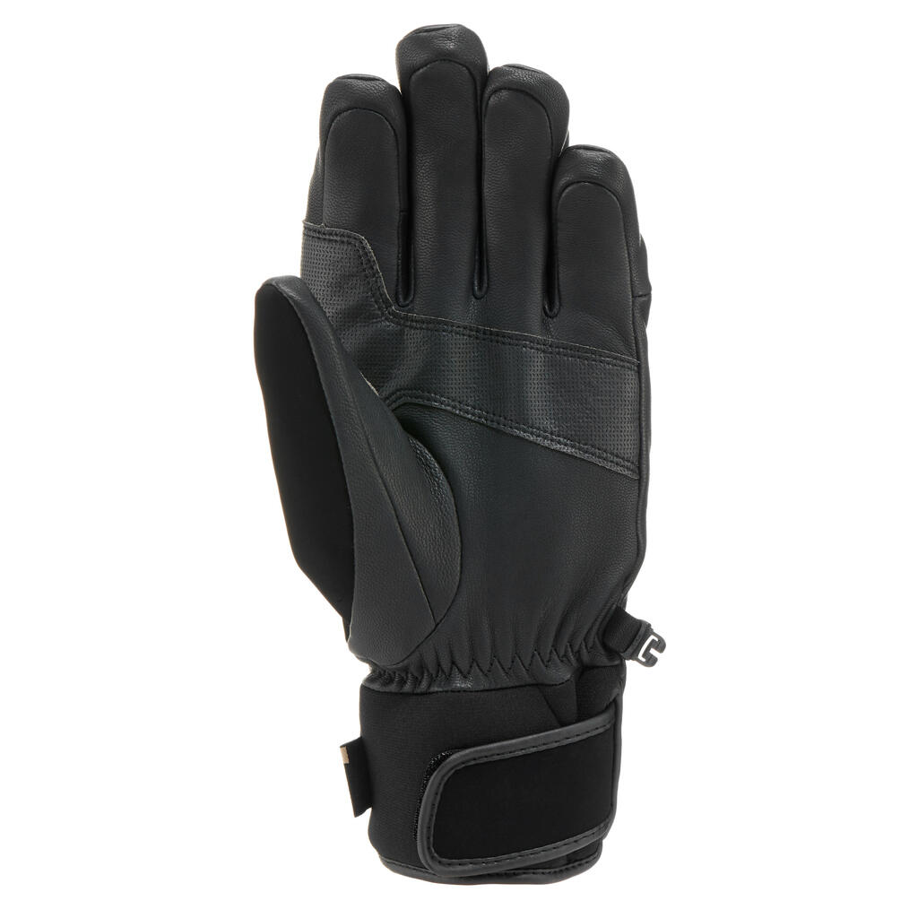 ADULT SKI GLOVES 900 - BLACK