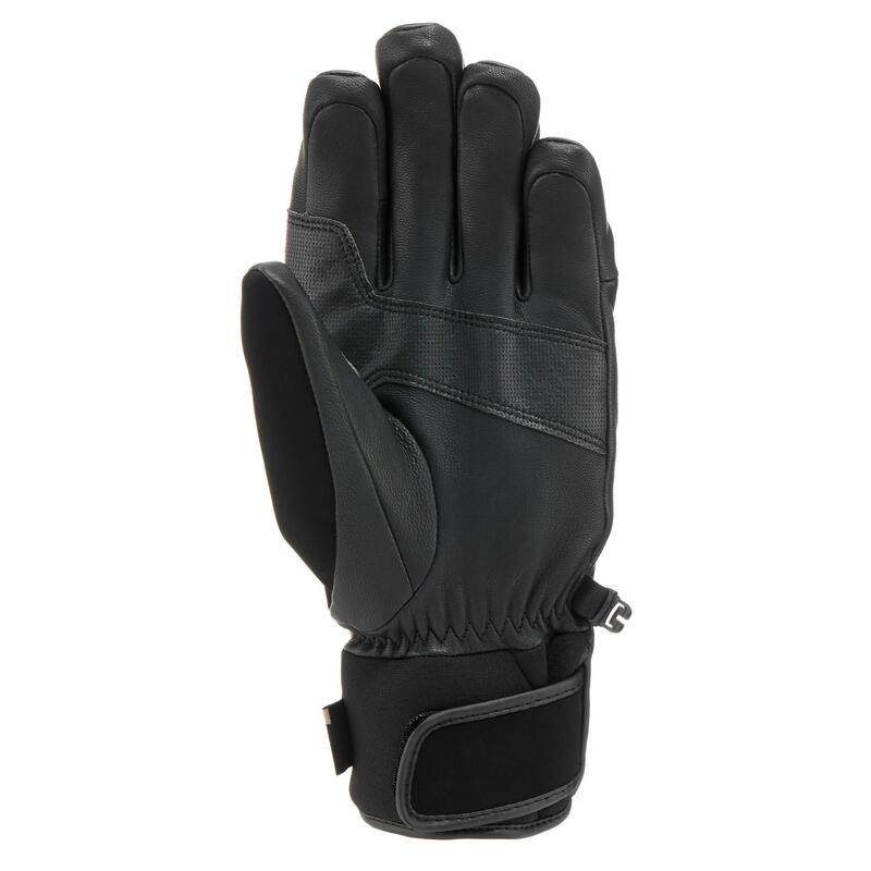 ADULT DOWNHILL SKI GLOVES 900 - BLACK