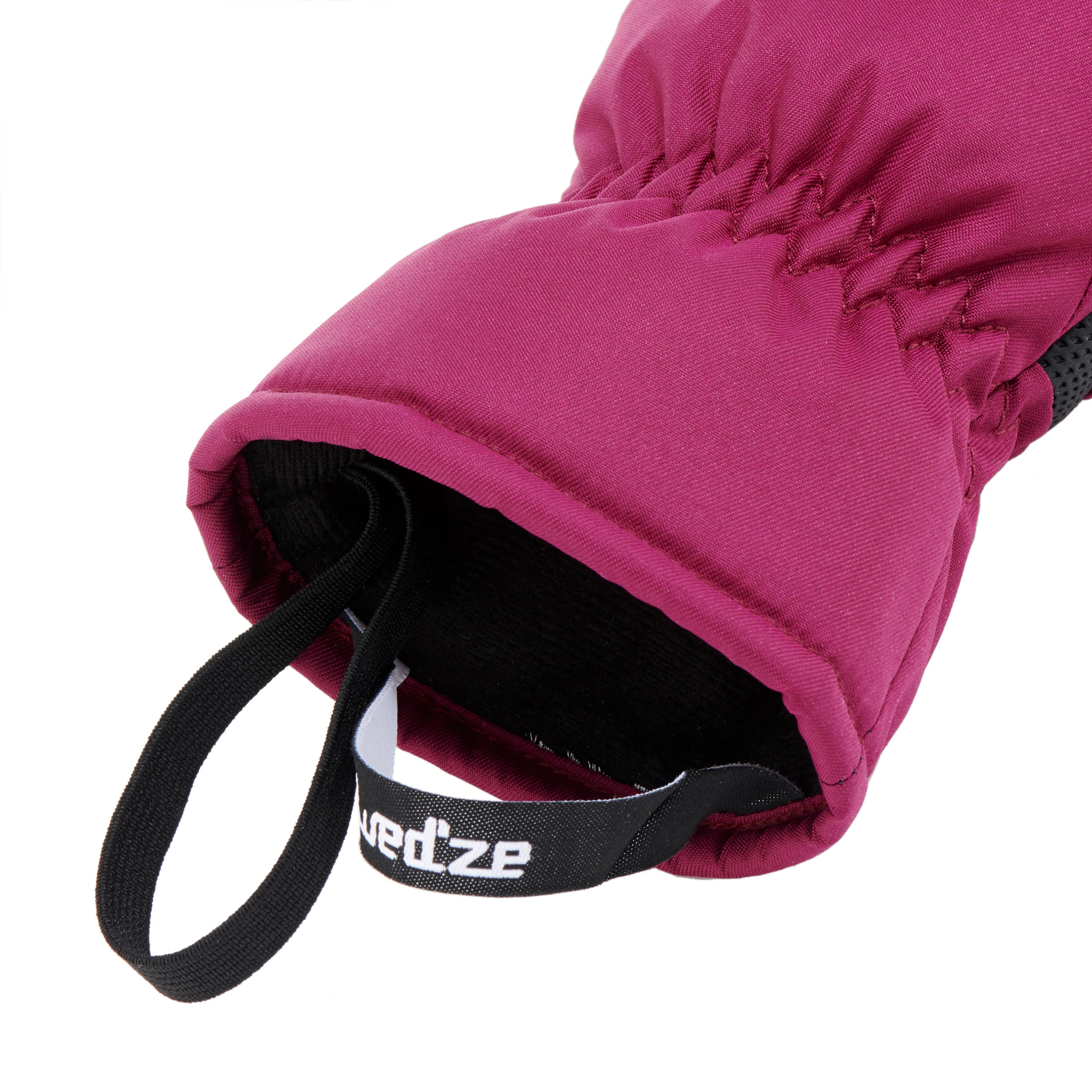 pink waterproof mittens