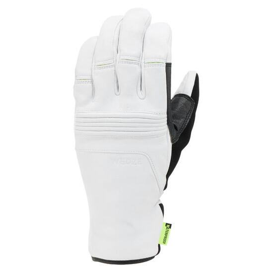 GANTS DE SKI DE PISTE ADULTE 900 BLANCS