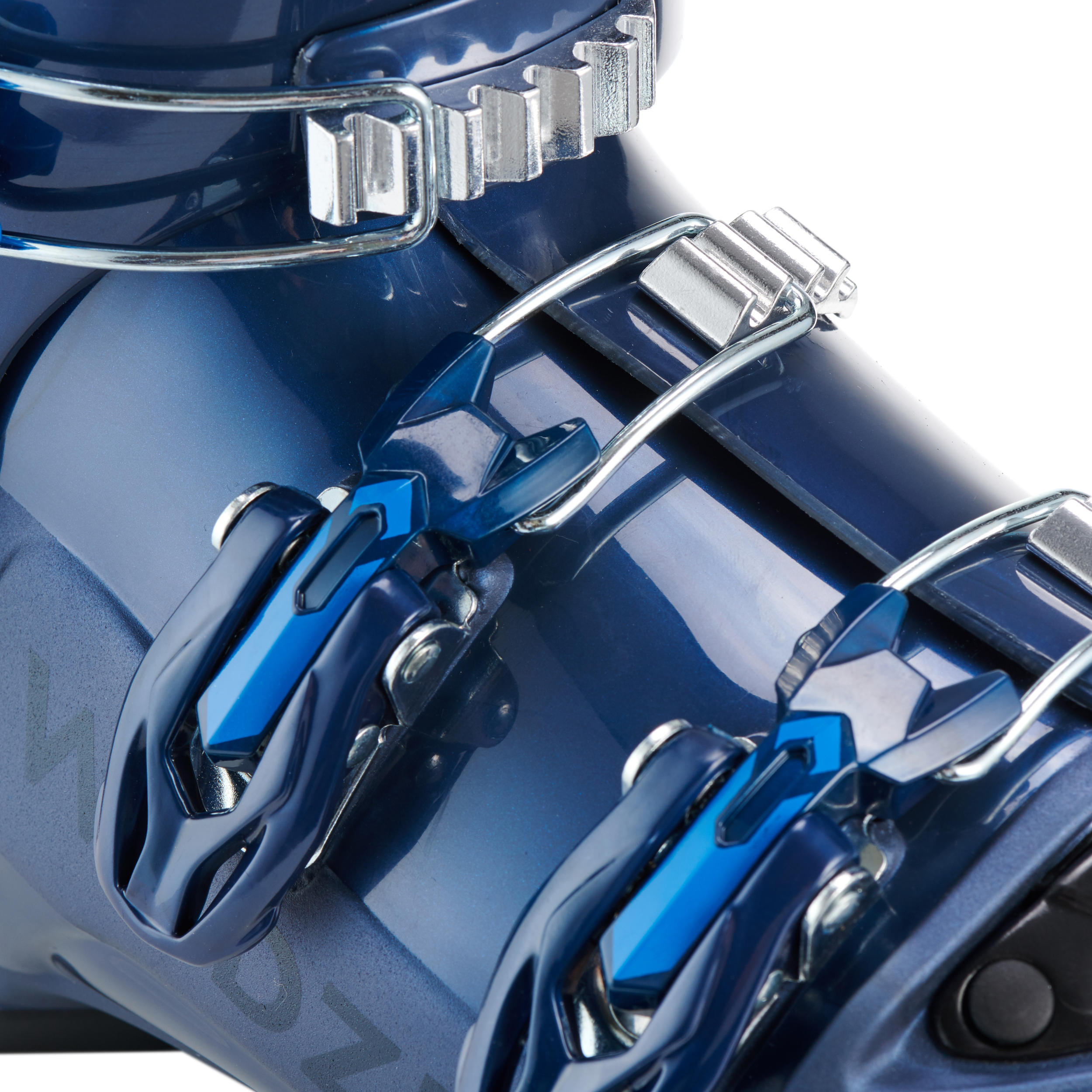 CHILDREN'S SKI BOOTS 500 - BLUE