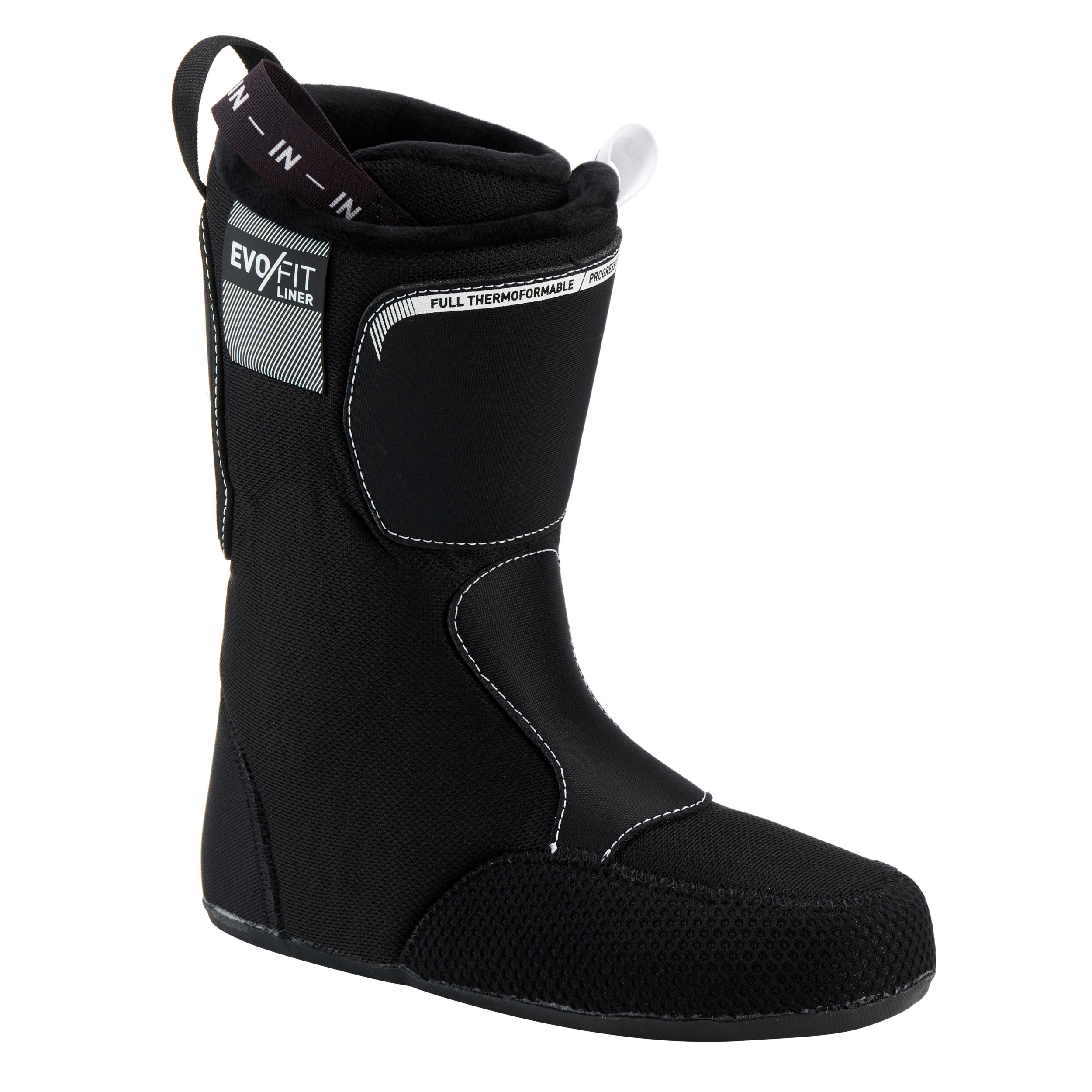 Seconde vie - CHAUSSURES DE SKI DE PISTE FEMME EVOFIT 550 GRISES 9/10