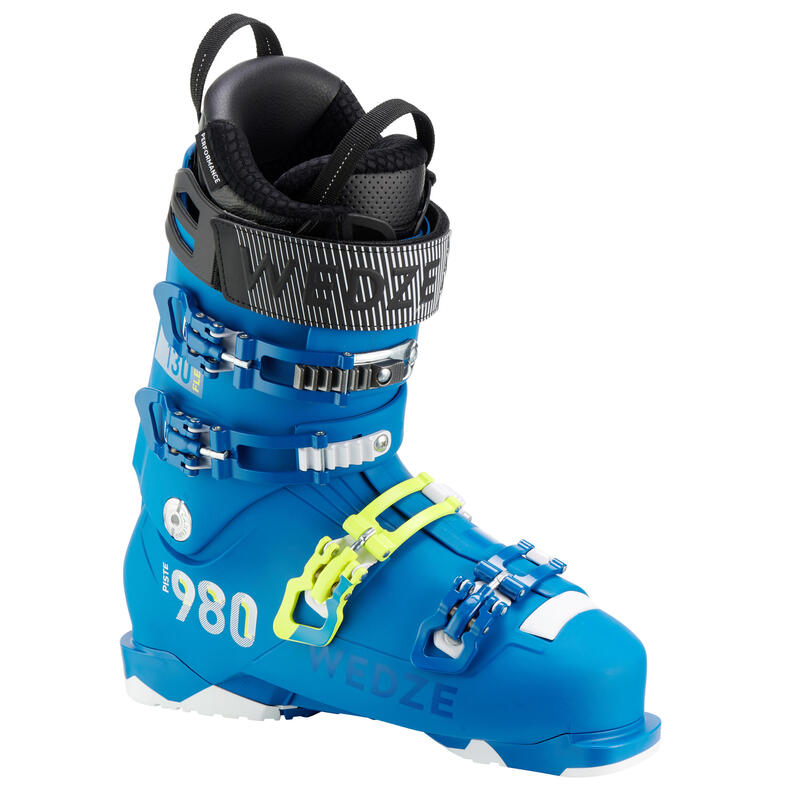 Botas de Esquí Hombre Wedze FIT 980 Flex 130 Alpino Azul