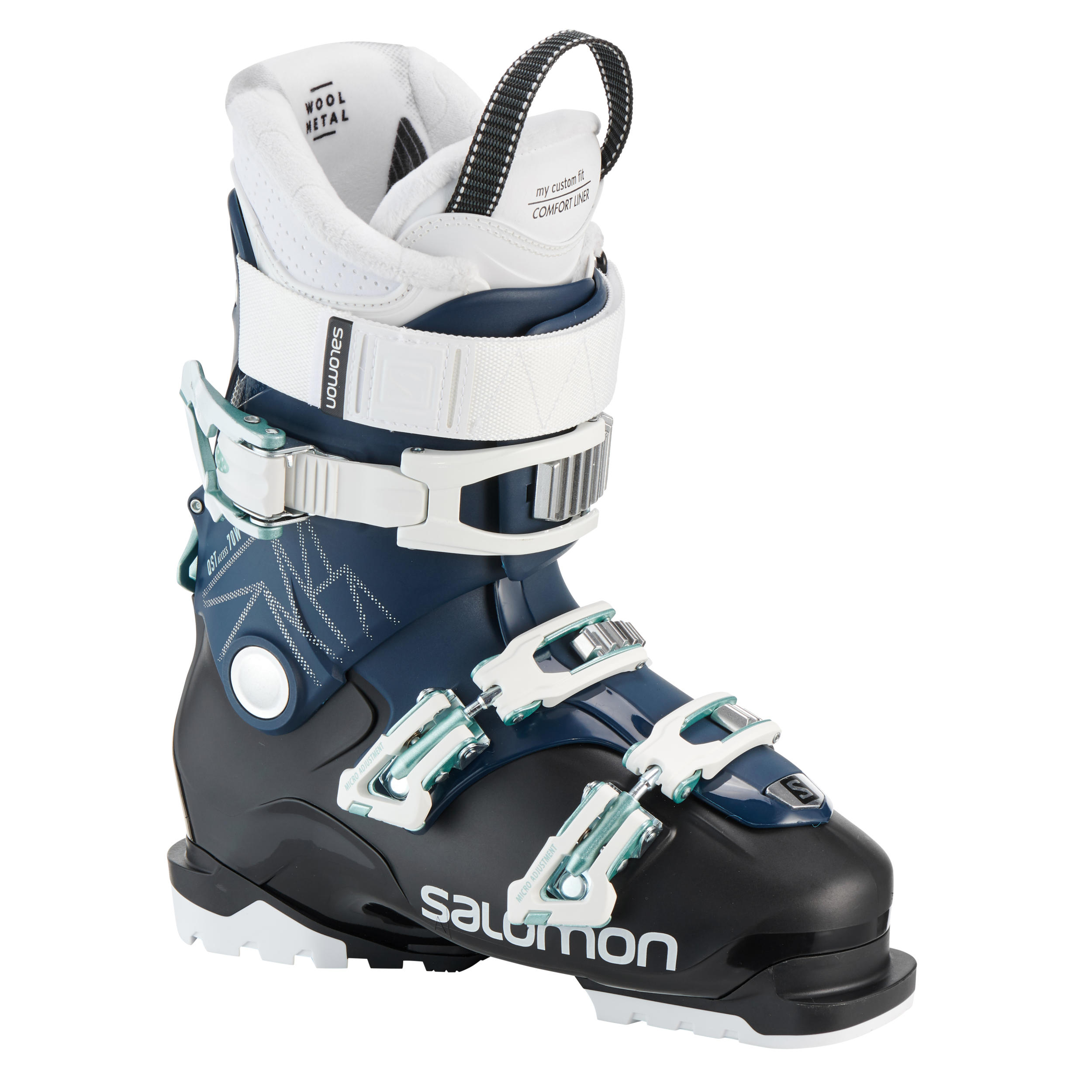 BOTAS ESQUÍ SALOMON QUEST ACCESS 70 2019 MUJER NEGRO 2/9