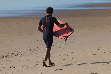 100 men's 1.5mm neoprene Shorty Surfing wetsuit - navy blue