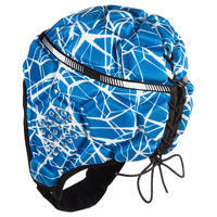 Adult Rugby Head Guard 500 - Blue/White
