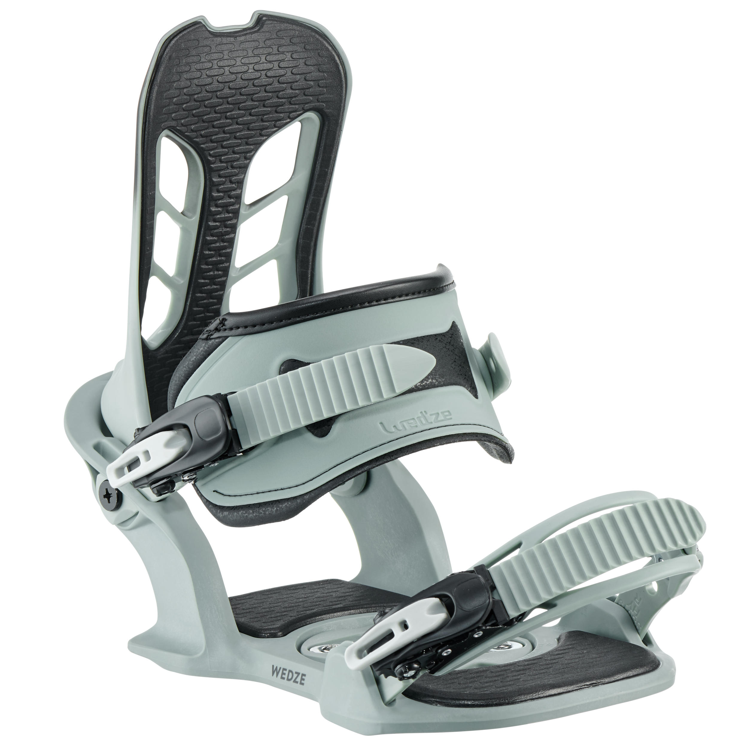 Men's snowboard bindings All Road 500 on-piste/off-piste green grey and black 6/12