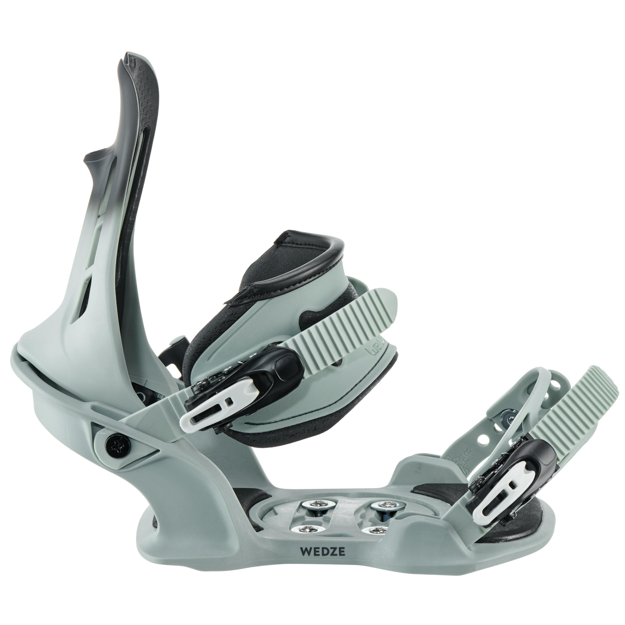 Men's snowboard bindings All Road 500 on-piste/off-piste green grey and black 4/12