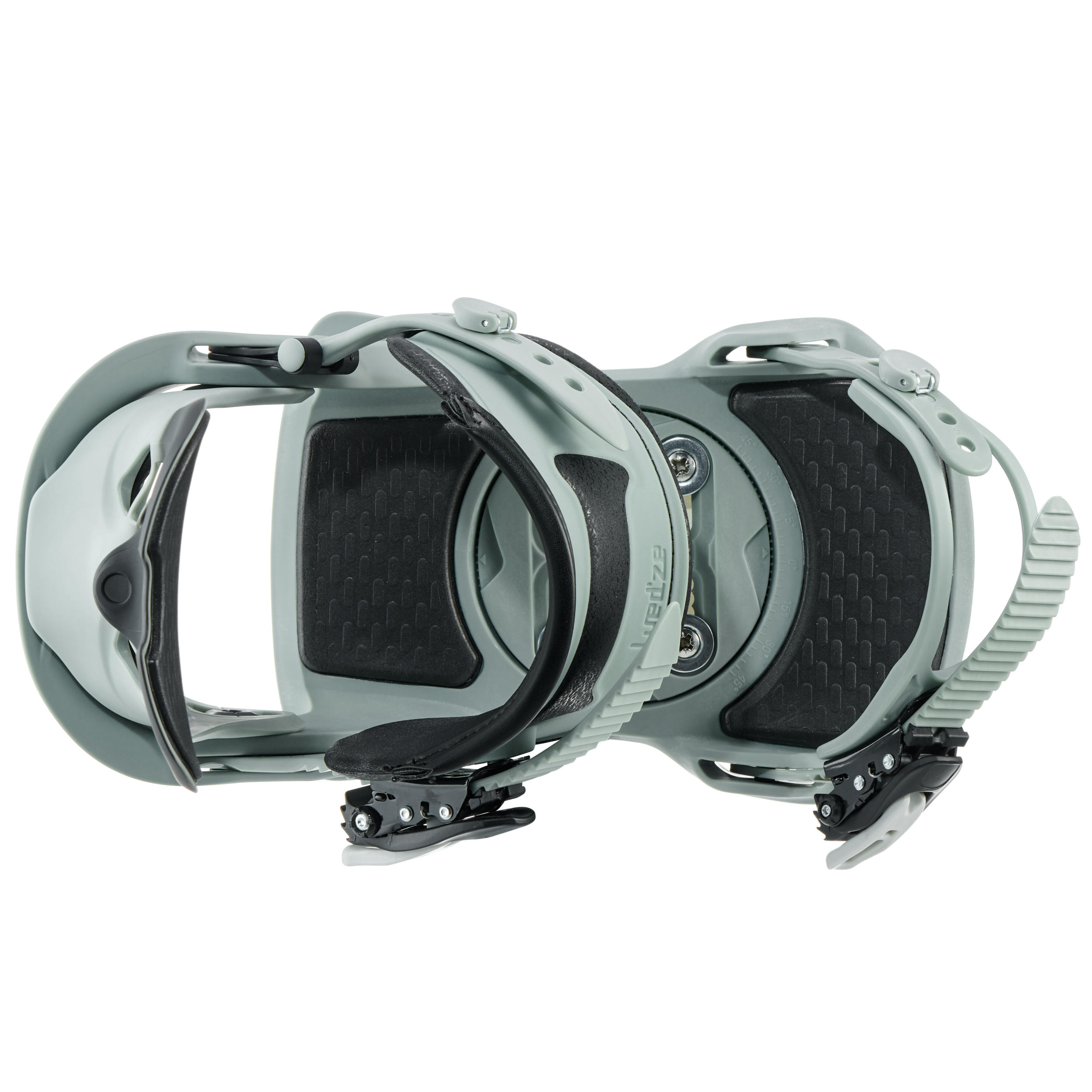 Men's snowboard bindings All Road 500 on-piste/off-piste green grey and black 2/12