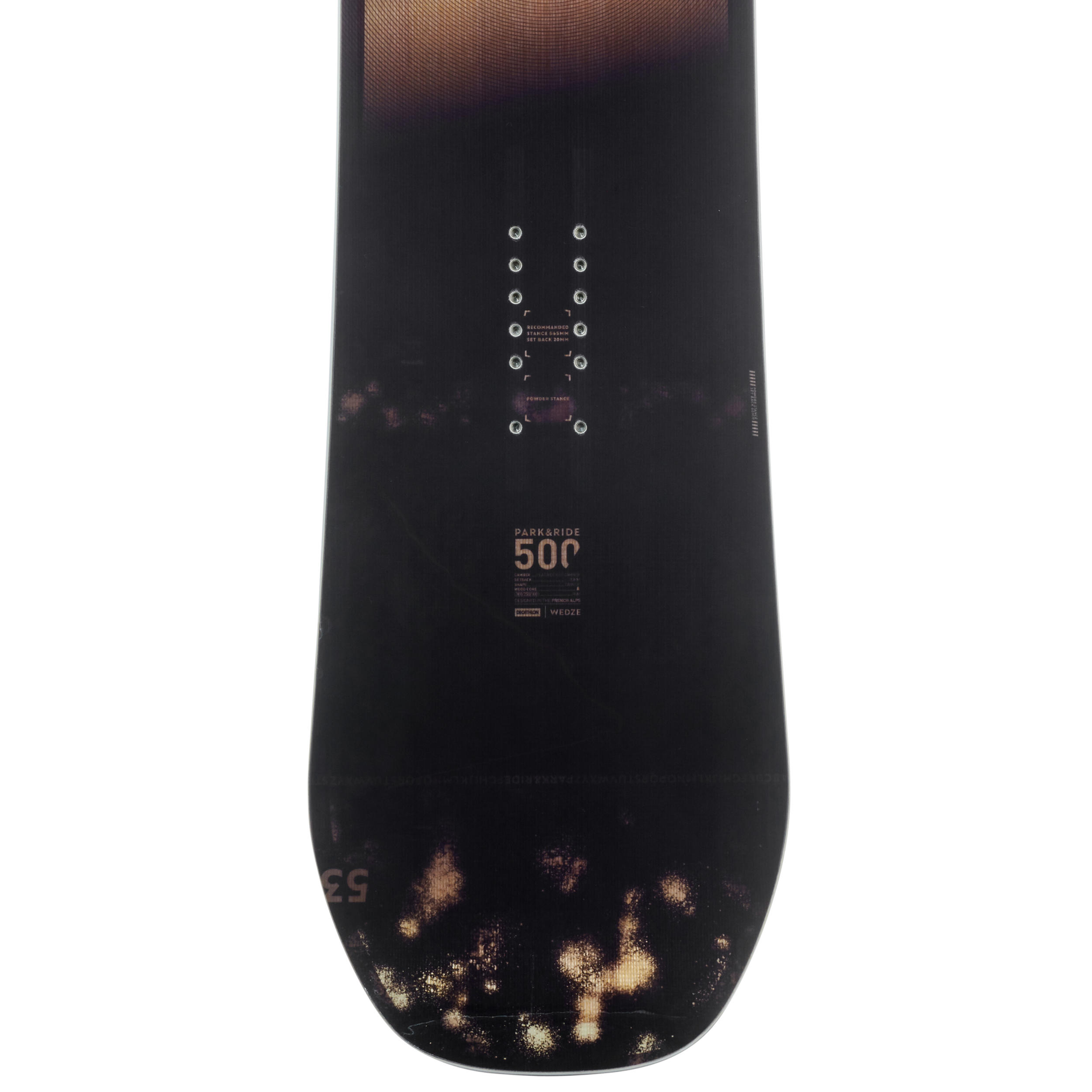 Unisex All Mountain & Freestyle Snowboard - Park & Ride 500