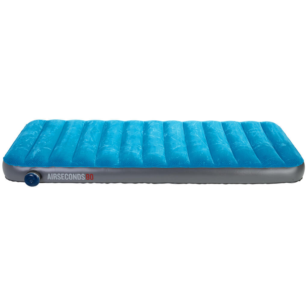 INFLATABLE CAMPING MATTRESS AIR SECONDS 80 CM 1 PERSON