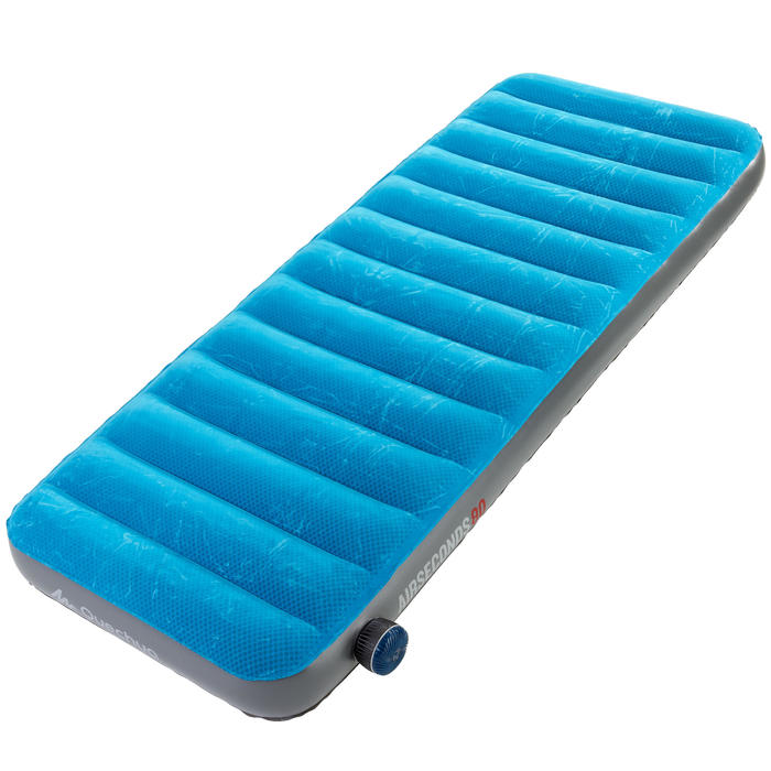 Materasso Gonfiabile Campeggio Air Seconds 80 1 Persona Quechua Decathlon