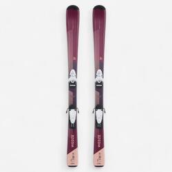 SCI BAMBINO + ATTACCHI BOOST 500 VIOLA WEDZE