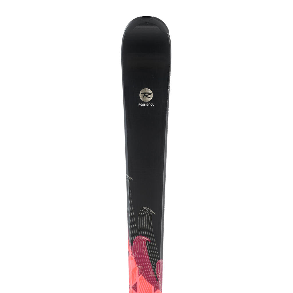 Ski Piste Attraxion Rossignol Damen schwarz/pink 