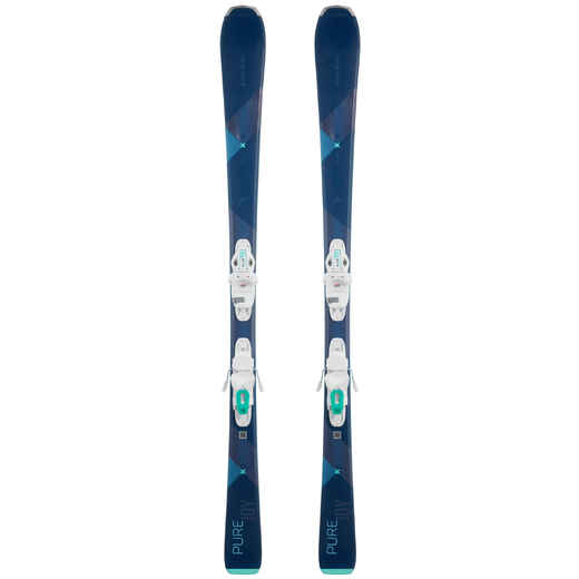 
      WOMEN'S ON-PISTE SKIS WITH HEAD PURE JOY BINDING
  