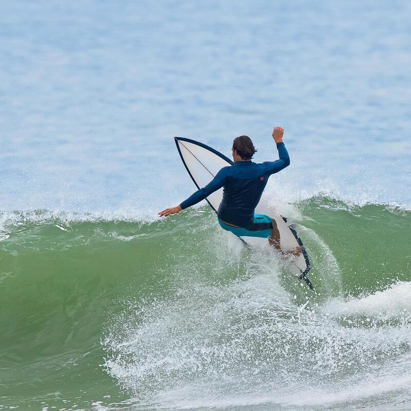 top neoprene surf 900 Manches Longues homme bleu