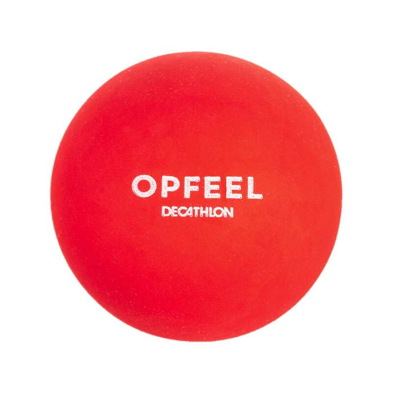 OPFEEL SB 100 Beginner Squash Ball TwinPack Red