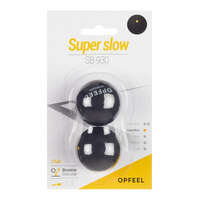 Squashboll 2-pack SB 930 gul prick Racketsport - Squashboll 2-pack SB 930 OPFEEL - Squashutrustning