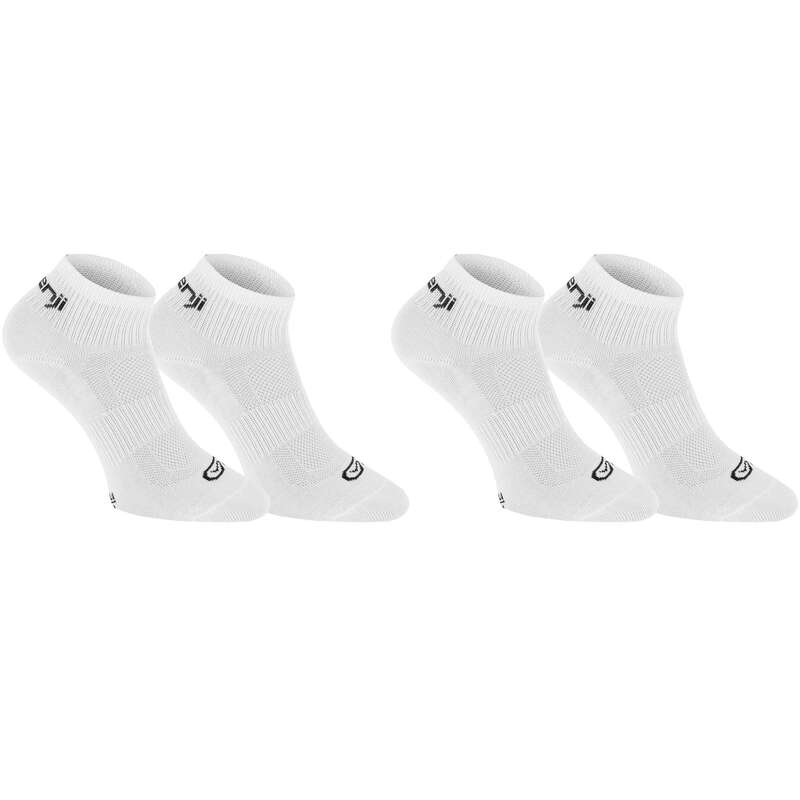 KIDS ATHLETICS SOCKS - ATHLETICS SOCKS WHITEX2 KIPRUN