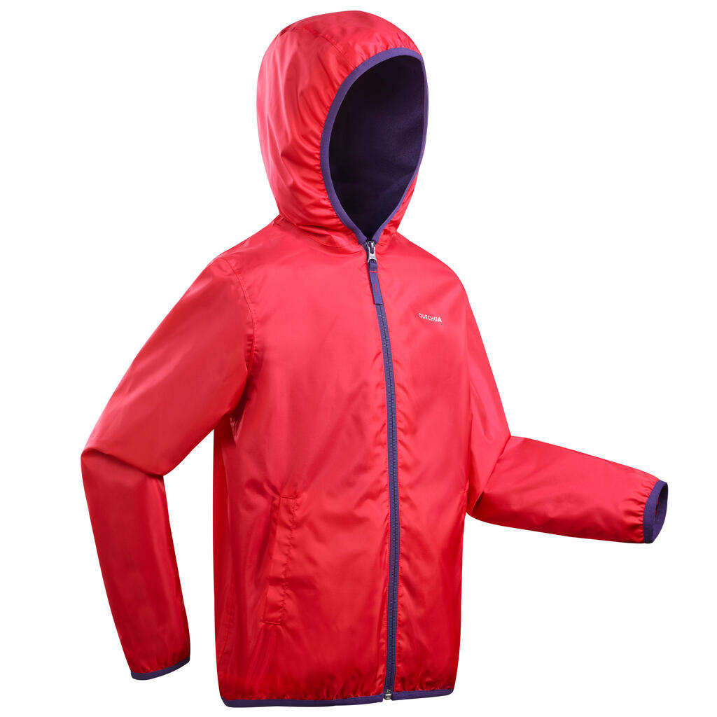 Winterjacke Winterwandern SH50 Warm Kinder Jungen 128–164cm blau