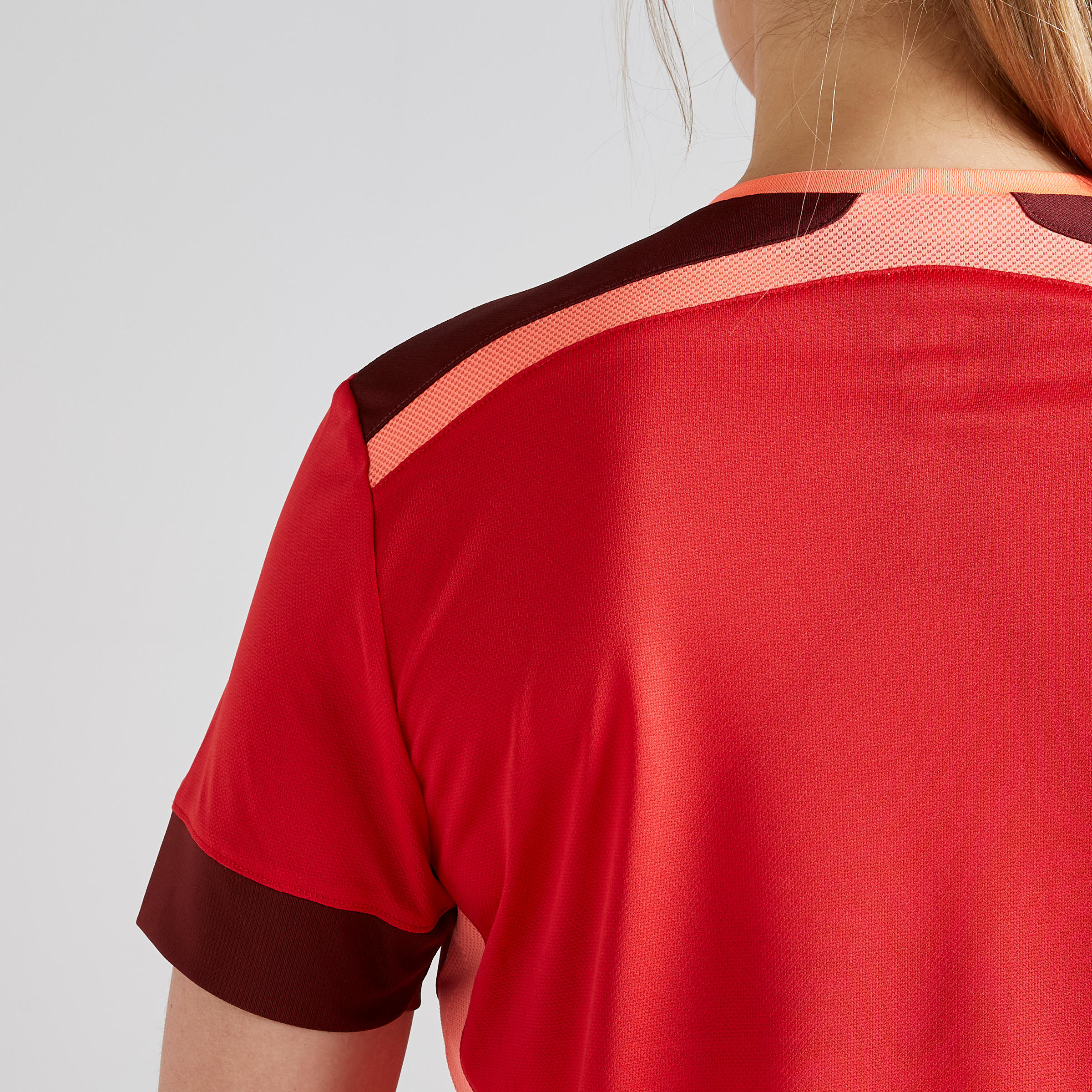 Women's Football Shirt - Burgundy 7/13