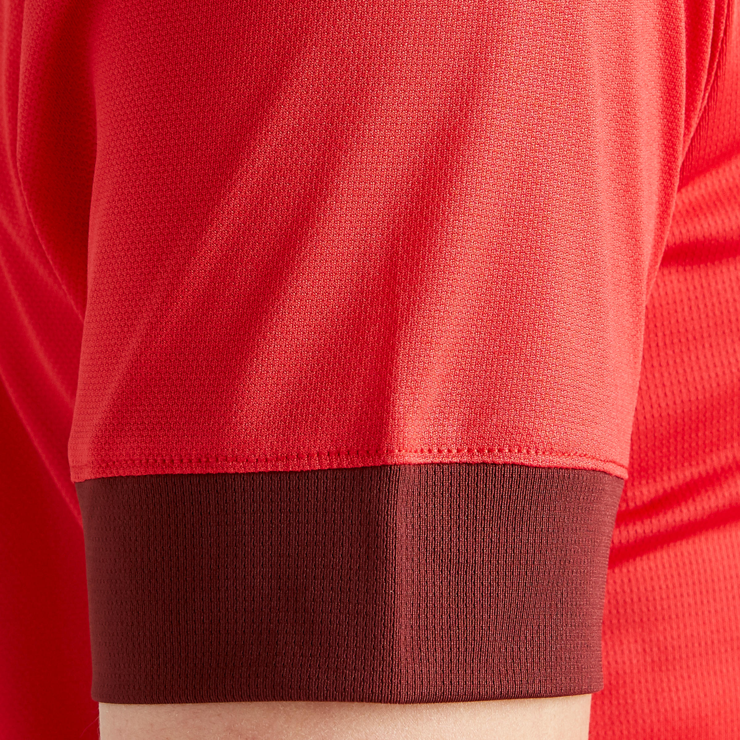 Women's Football Shirt - Burgundy 10/13