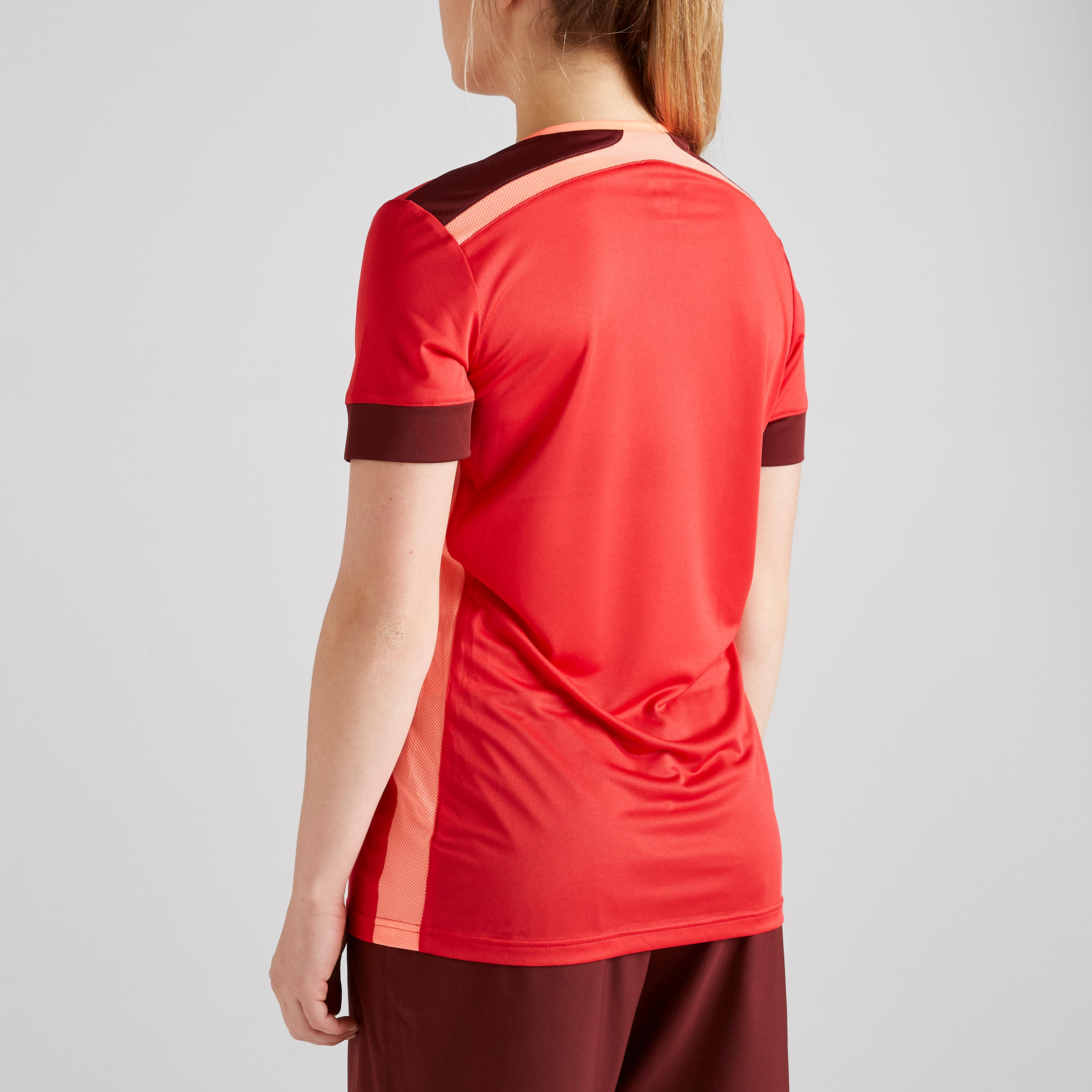 Women's Football Shirt - Burgundy 5/13