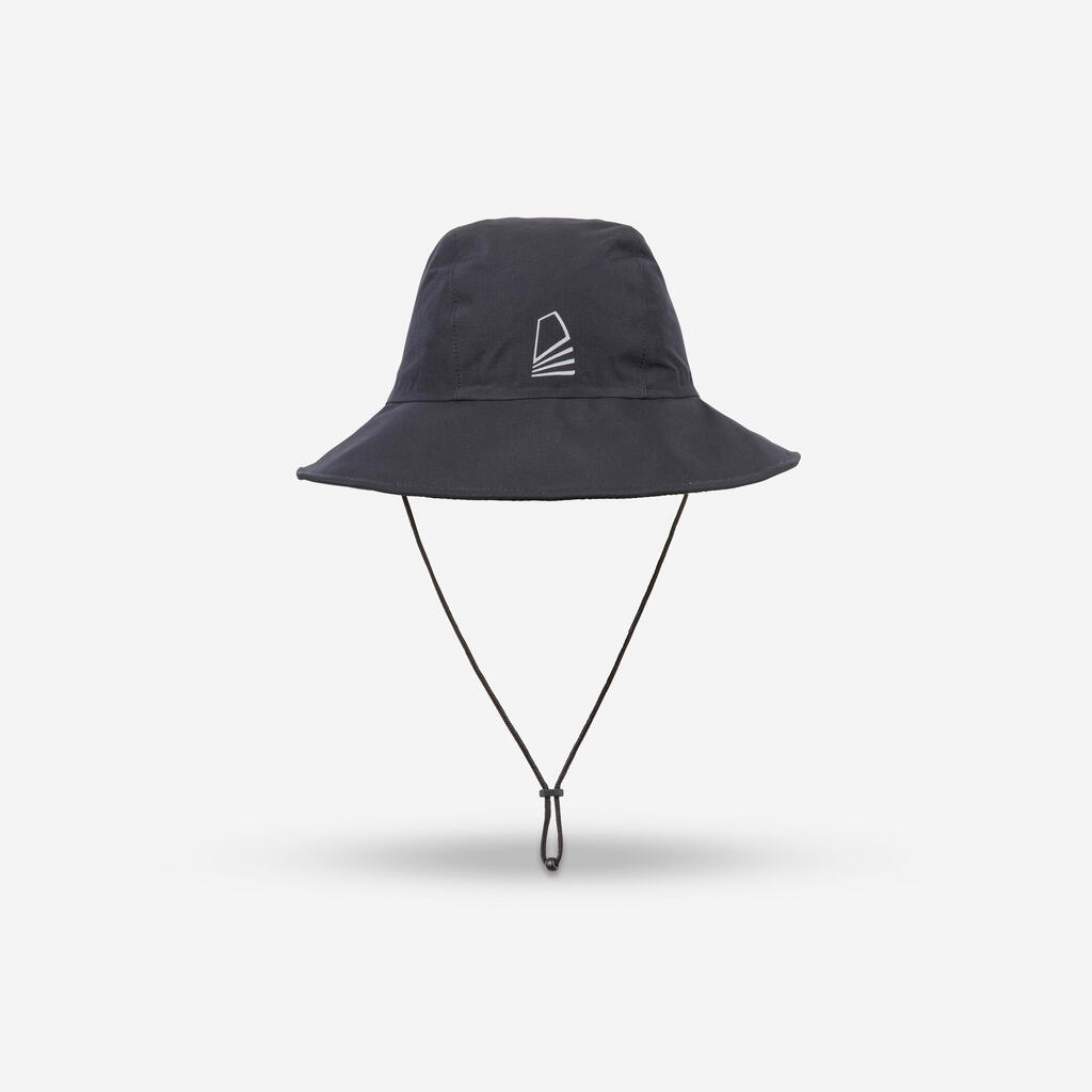 Ūdensizturīga burāšanas cepure “500”, melna