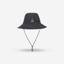 TRIBORD Su Geçirmez Şapka - Siyah - Sailing 900