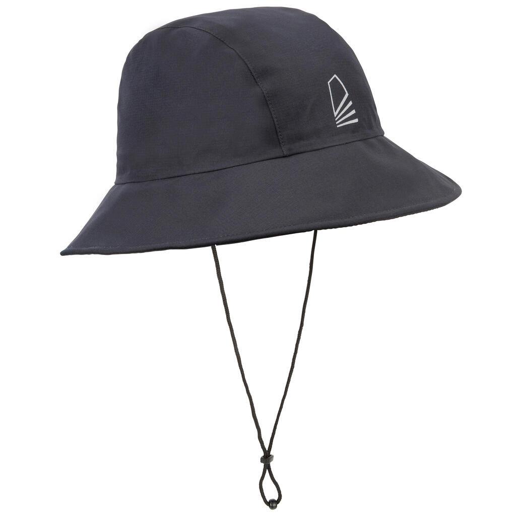 Ūdensizturīga burāšanas cepure “500”, melna
