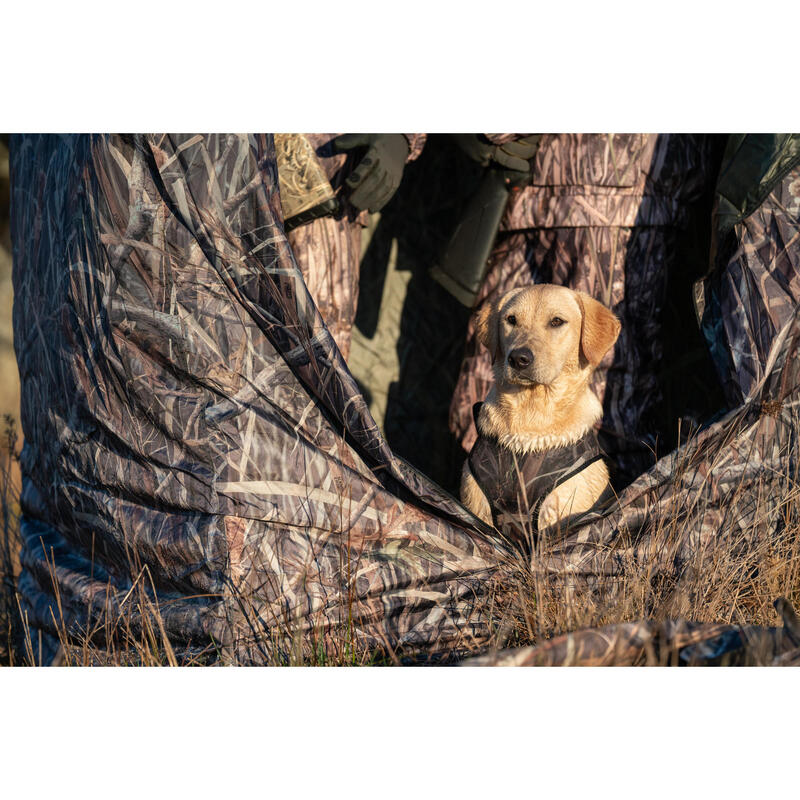 Hondenjasje in neopreen 900 pro moerascamouflage