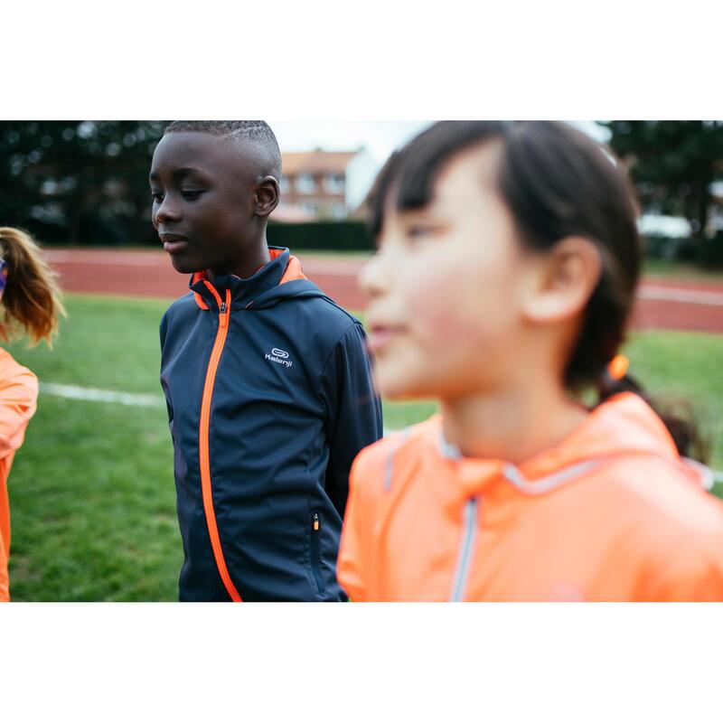 DĚTSKÁ BUNDA NA ATLETIKU ŠEDO-ČERVENÁ