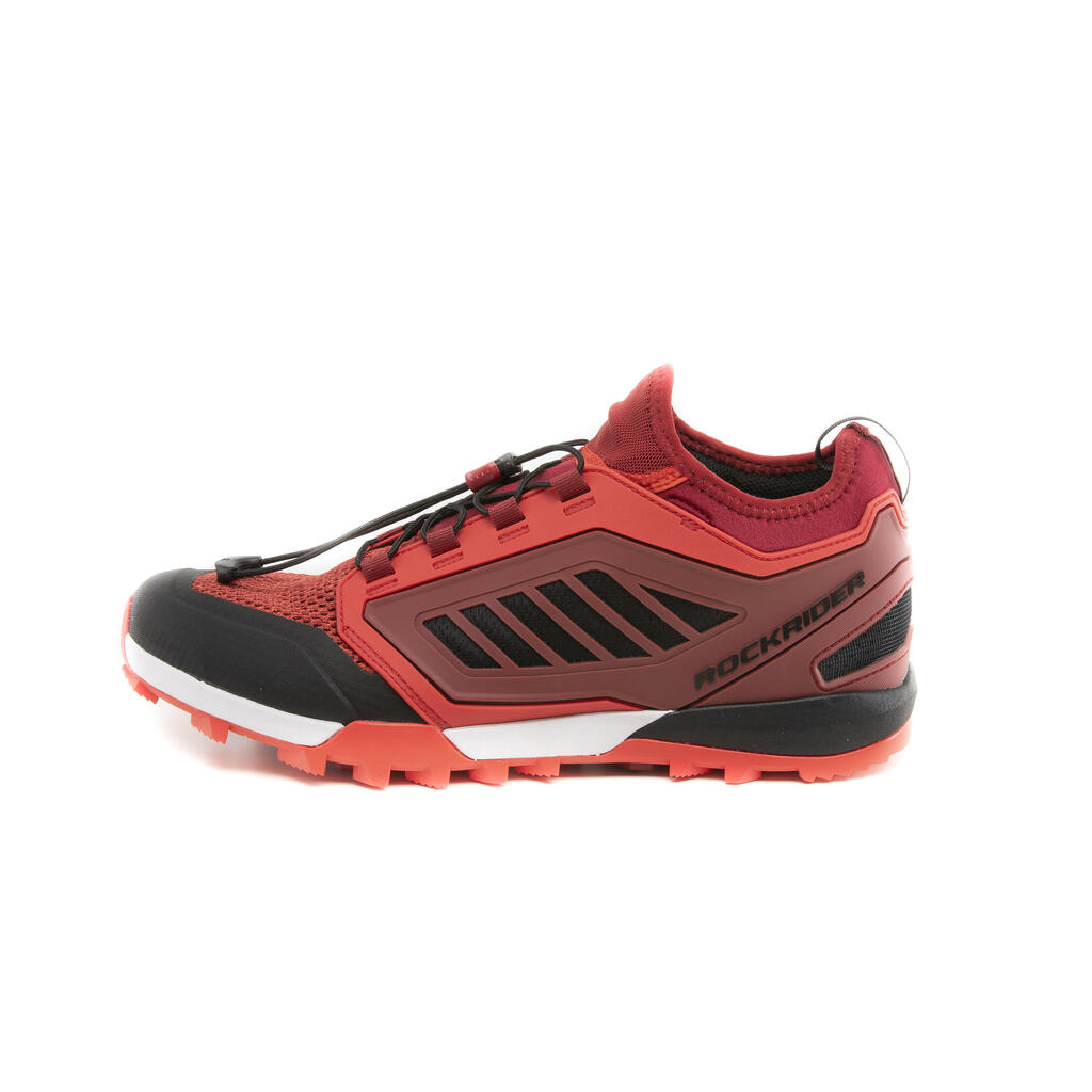 Hybrid Mountain Biking Shoes - Red