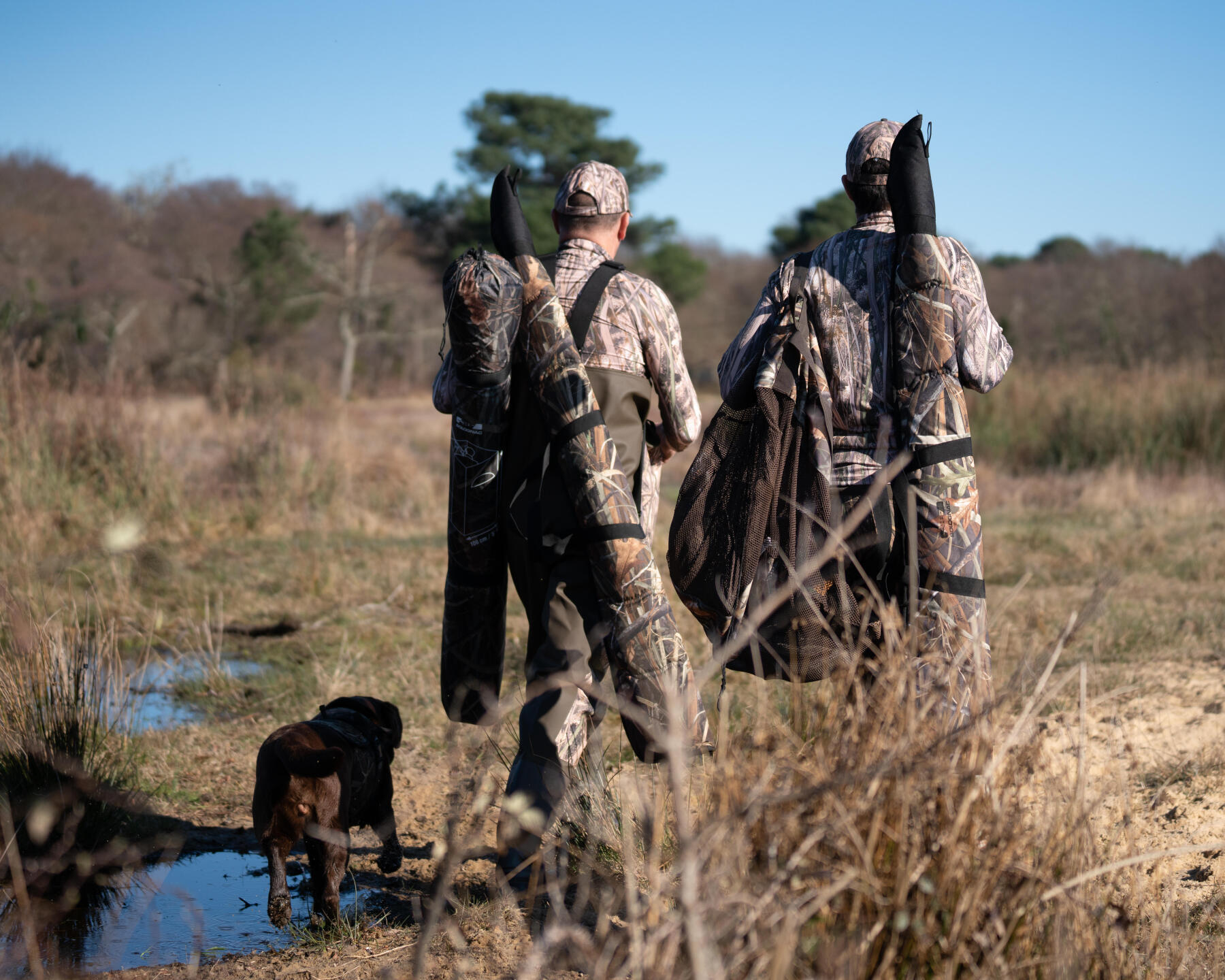 gamme Solognac utilisee par Bertrand TETART pour la chasse au gibier d eau