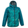 Kids Hiking Padded Jacket MH500 Turquoise (7-15 Yrs)