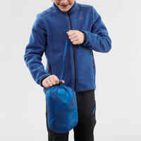 KIDS’ PADDED HIKING JACKET MH500 7-15 YEARS - BLUE