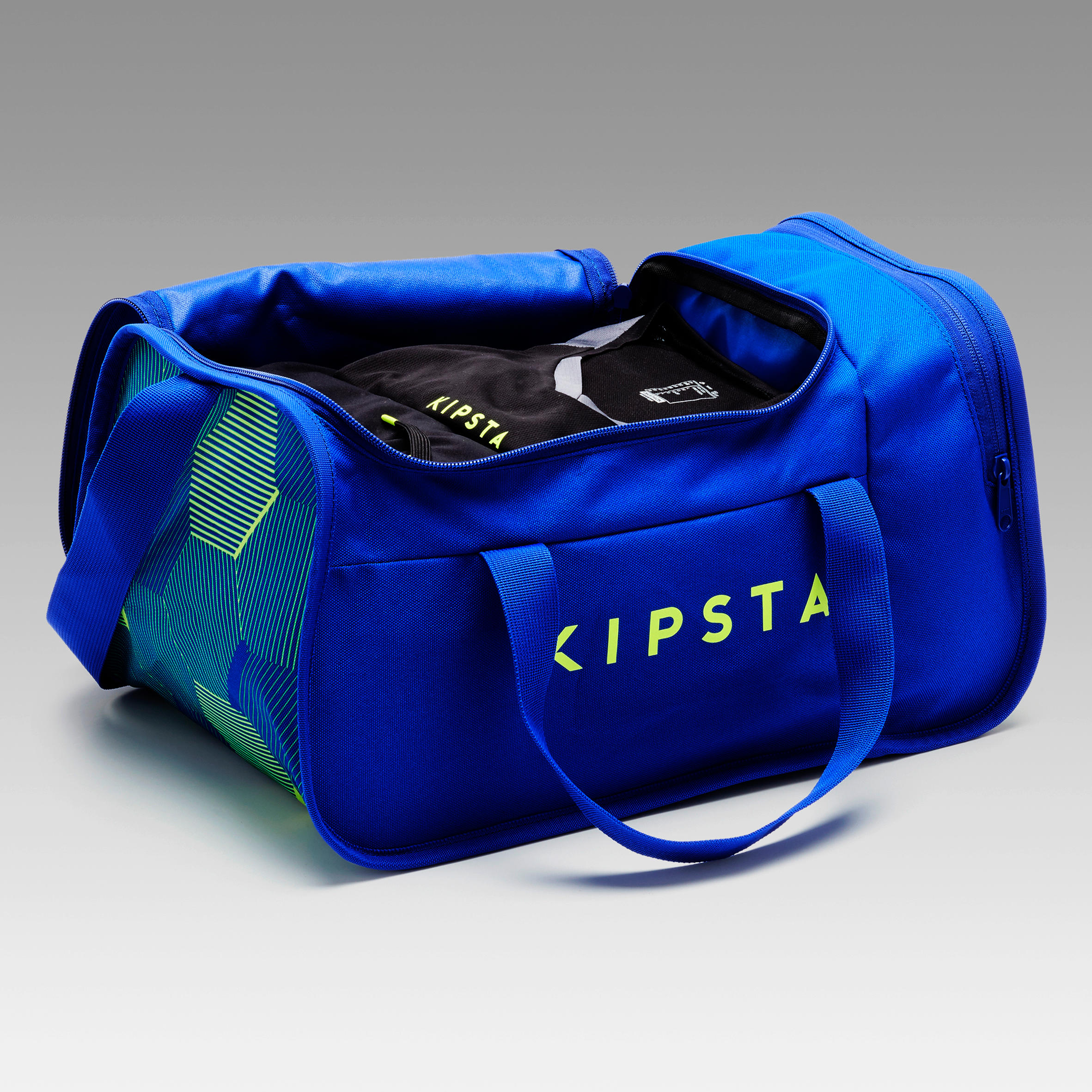 

Sports Duffle Bag Kipocket  - Blue/Yellow -  By KIPSTA | Decathlon