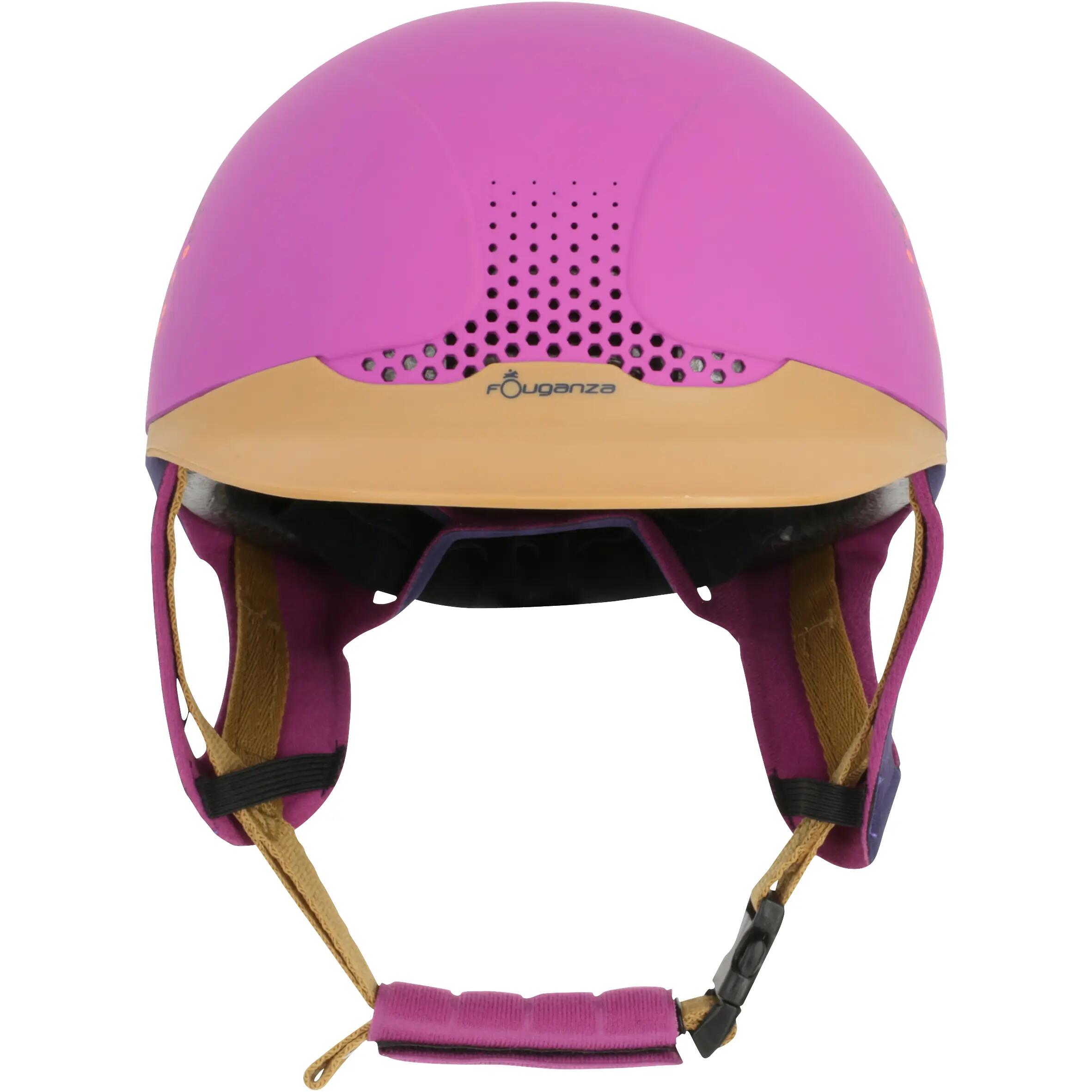 Safety Horse Riding Helmet - Purple 3/13